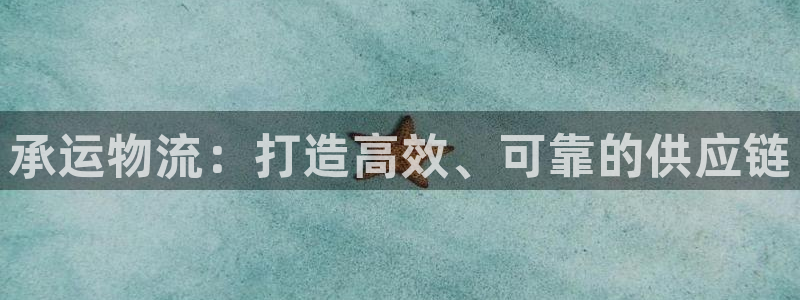 28圈网站平台是多少：承运物流：打造